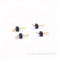 1.27mm 피치 핀 헤더 커넥터 단일 행 직각 SMT SQ0.46mm H2.5mm 1*2p